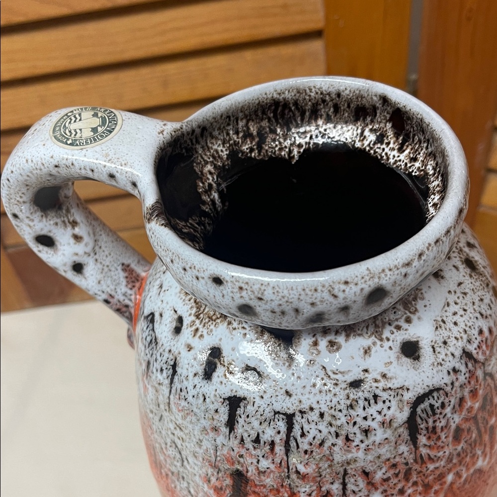 Artisan Mid Century Modern Pitcher, Apollo Series from Blue Mountain Pottery - Picture 16 of 16
